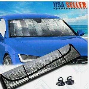 🆕Accordion Fold  Bubble Front Windshield Shade for Auto or Truck